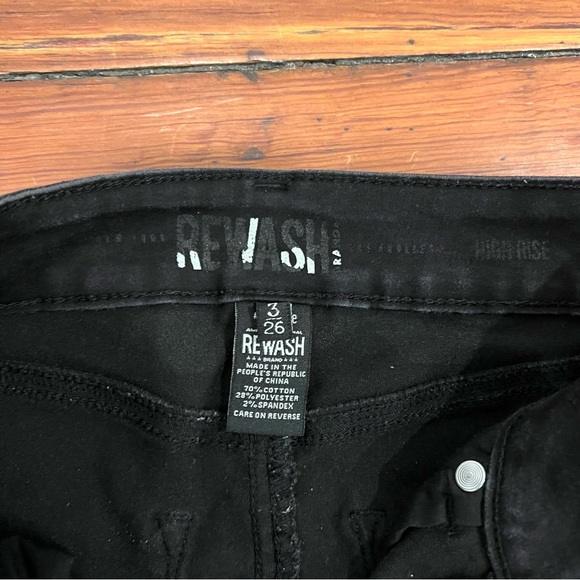 Rewash Raw Hem Skinny Jeans - Picture 9 of 10